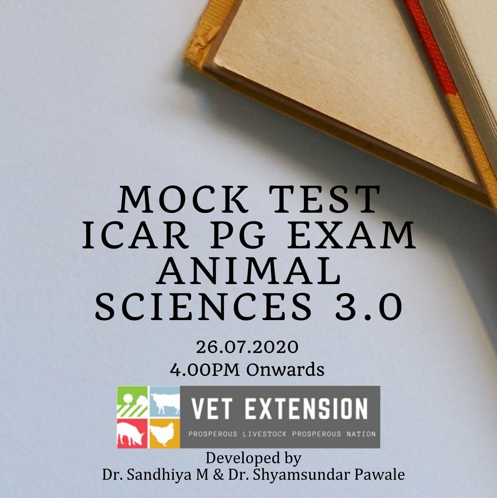 Mock Test on ICAR PG Exam Animal Sciences 3.0 Vet Extension
